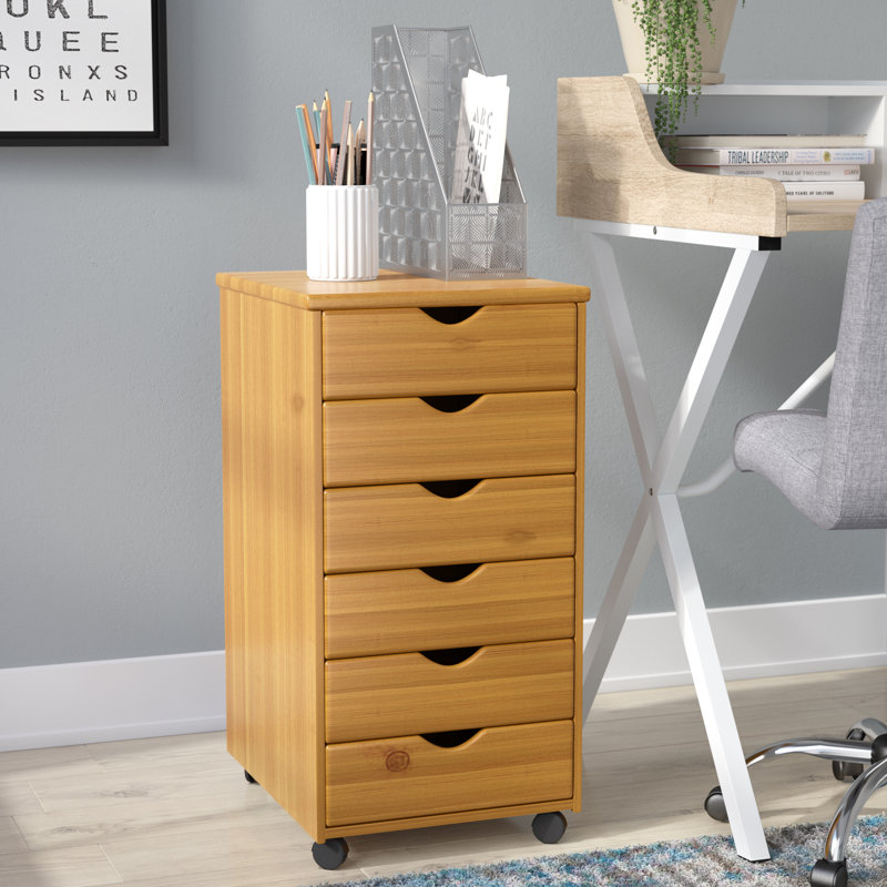 Rebrilliant 6Drawer Mobile Storage Chest & Reviews Wayfair.ca